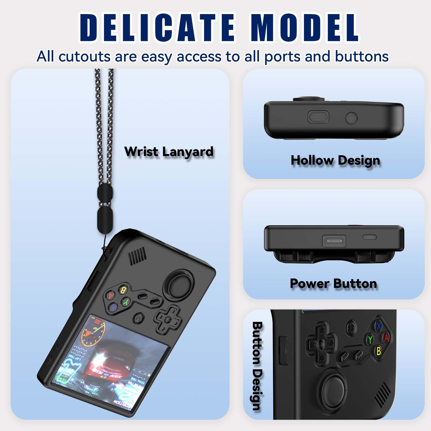 Amazon | RG40XXVシリコン保護ケース、Anbernic RG 40XXV専用ソフト