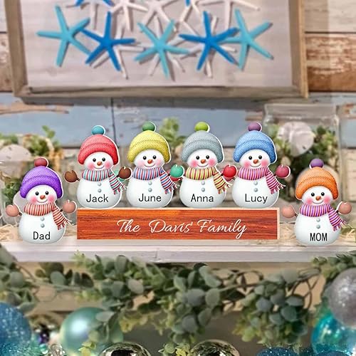 Miniatura 8 de JeathFea Calabaza con nombre personalizado para Halloween, bloques de calabazas artificiales personalizadas con nombres de familia para regalos de