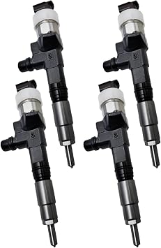 4PCS Fuel injector 436-1096 4361096 Fits for Caterpillar 236D 236D3 257D3 242D 242D3 246D 246D3 257D 259D 259D3 262D3 277D 287D 289D 279D3 289D3 906M 907M 908M