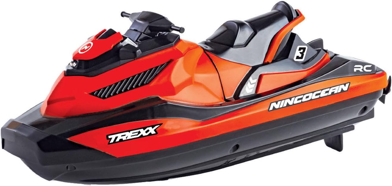 Ninco NH99038 Trexx-Water Bike Equipped with Two Engines, Multicoloured