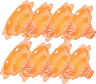 OATIPHO 50 Peças Copos De Pudim Copo De Bolo Suporte De Sorvete Copo De Sorvete Tigela De Iogurte Tigelas Copos Descartáveis Para Sopa Copo De Gelo Tigela De Sobremesa Gelo Raspado Copo