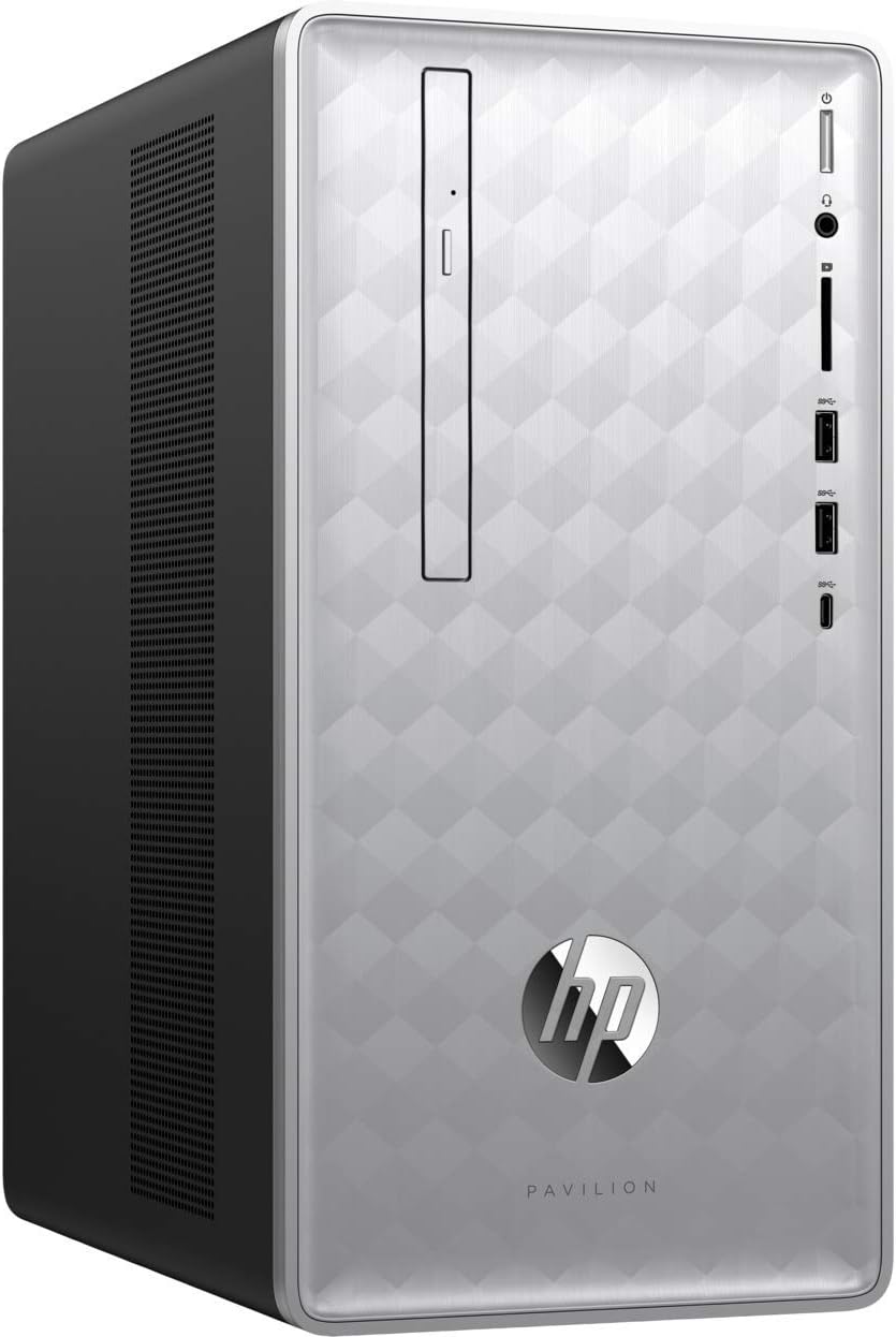 HP Pavilion 590-p0066 3LA87AA#ABA Desktop Computer, Intel i5 (Renewed)