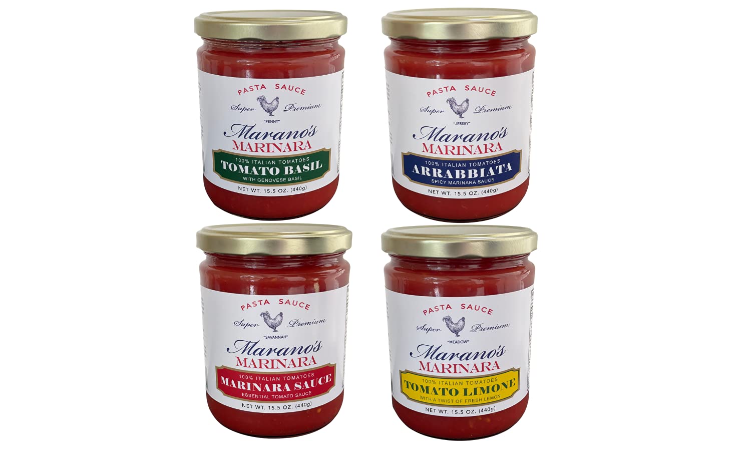Buy Marano’s Marinara Pasta Sauce 'Original' Variety Pack, No Added