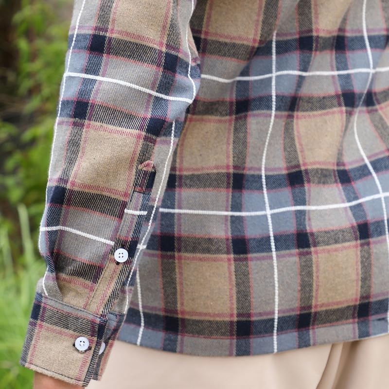 Image of CAHOOT Men's Solid Utility Shirt | Casual Wear | Spread Collar | Long Sleeve | Button Closure | Shirt Crafted with Comfort Fit for Everyday Wear