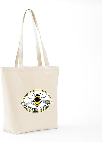 Miniatura 7 de CafePress Certified Natural Beekeeper Tote Bag Reusable Natural Beige Canvas Shopping Bag