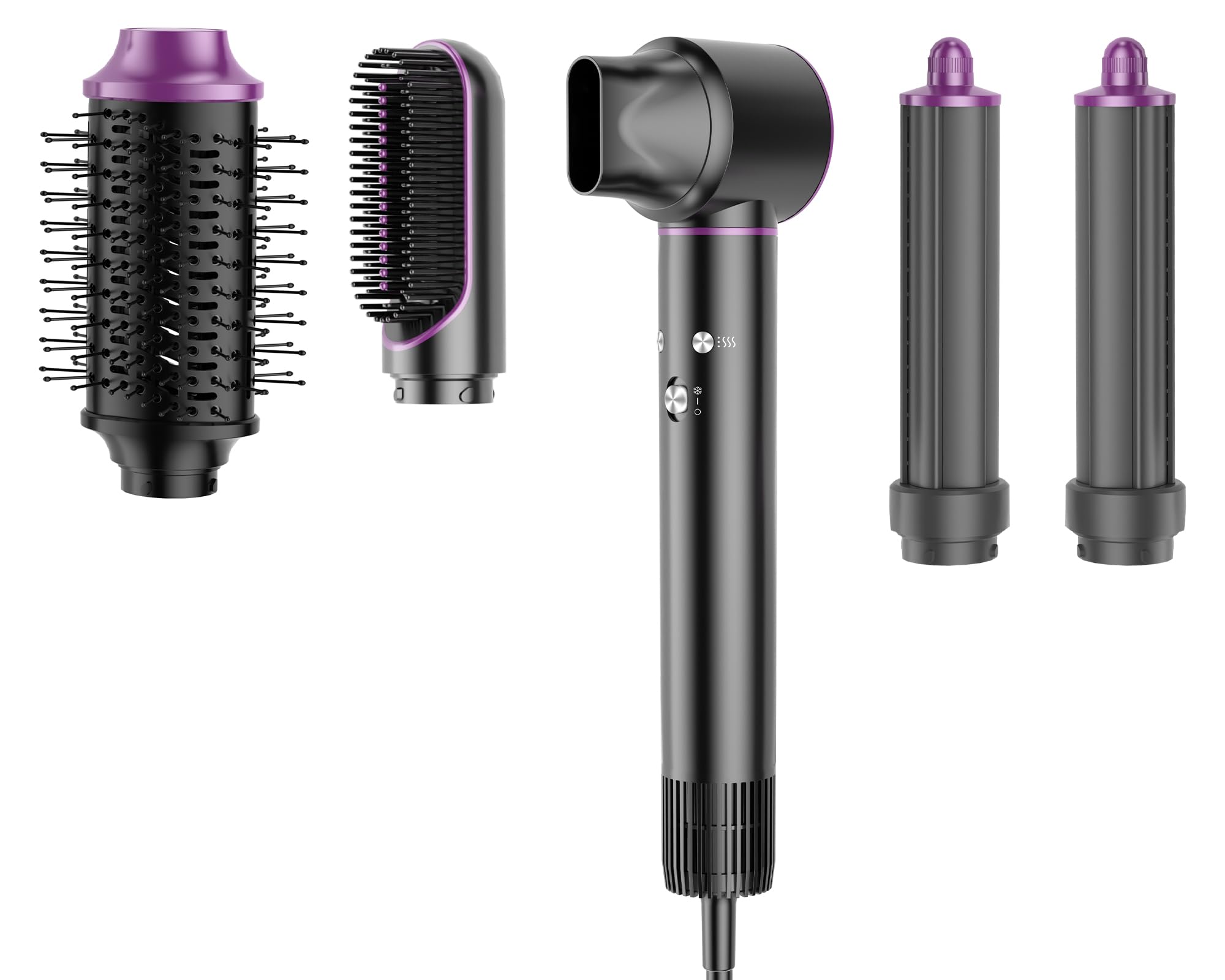 Amazon.com : 5-in-1 Hair Styler Brush Set – High-Speed 110,000 RPM