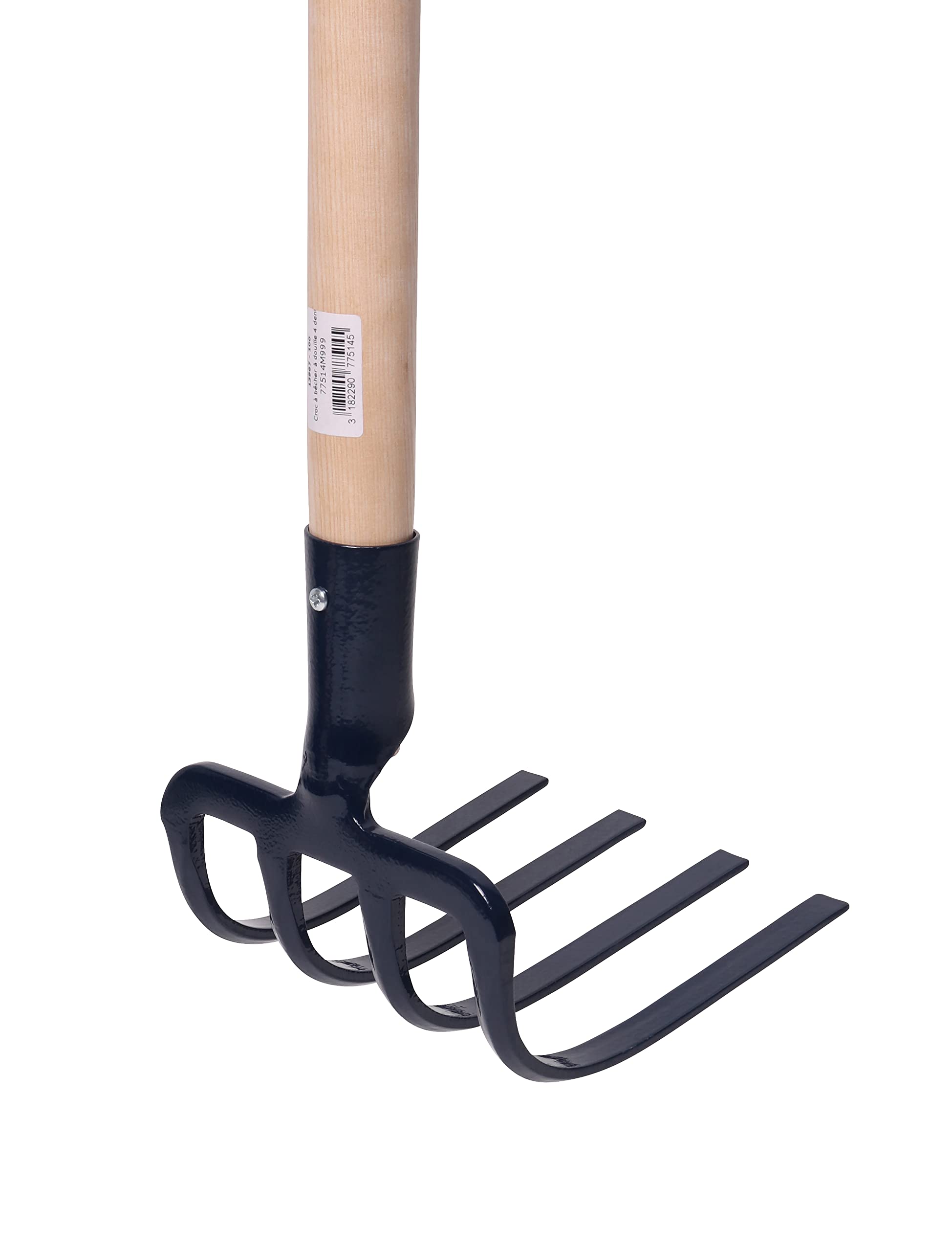 Spear & Jackson 77514 Croc Forcone a bussola 4 denti manico 135 cm