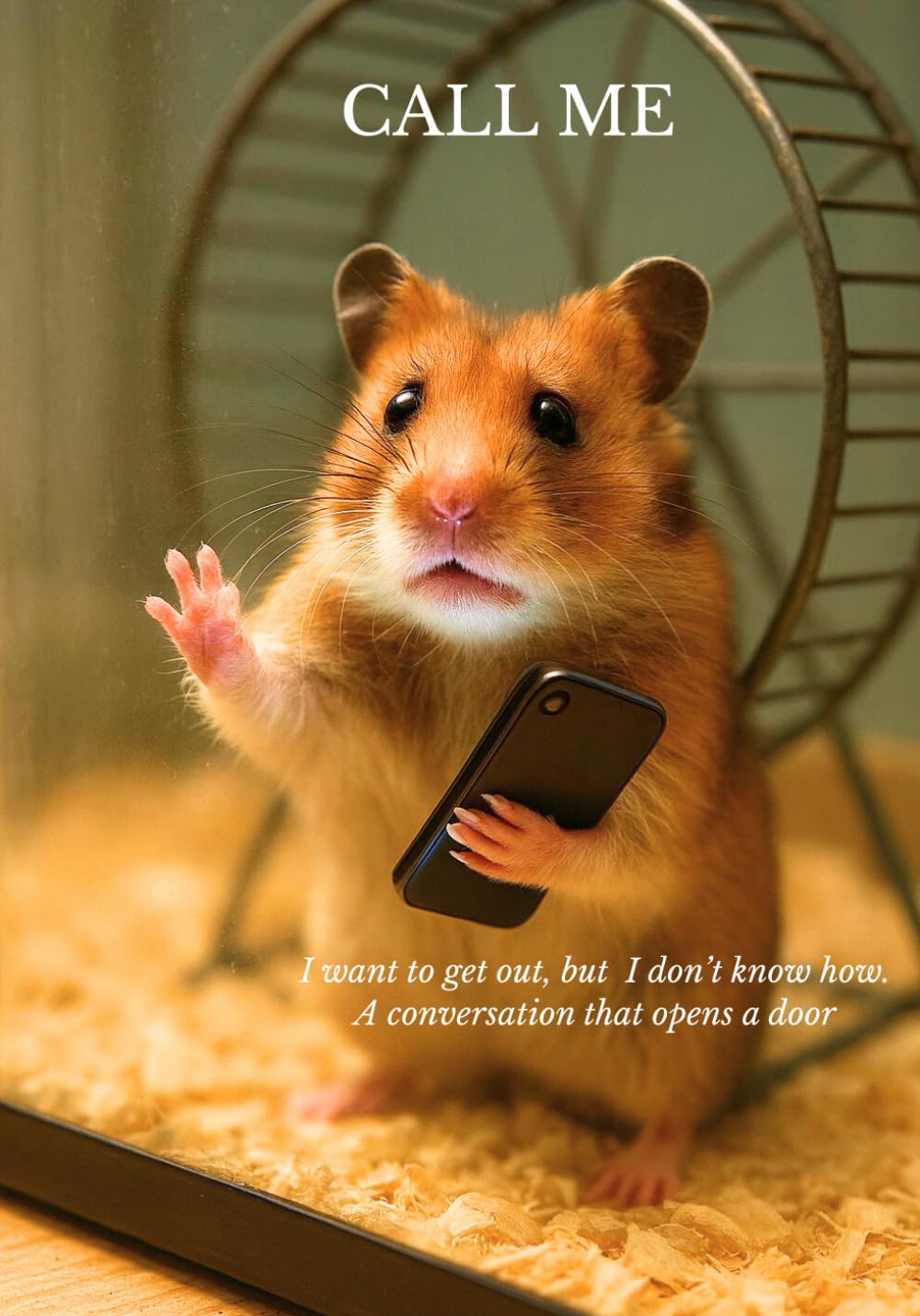 CALL ME: I want to get out, but I don’t know how. A conversation that opens a door