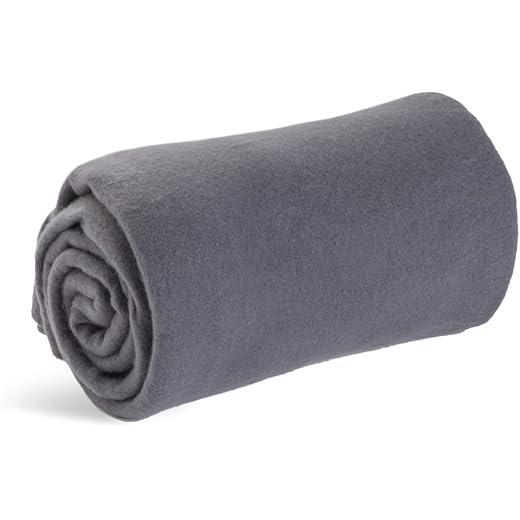 Cozy-Soft Microfleece Travel Blanket, 60 Inch