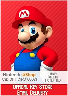 $10 USD Nintendo eShop Gift Card Code [ Global ] - Prepaid Voucher (Email Delivery) Price In India