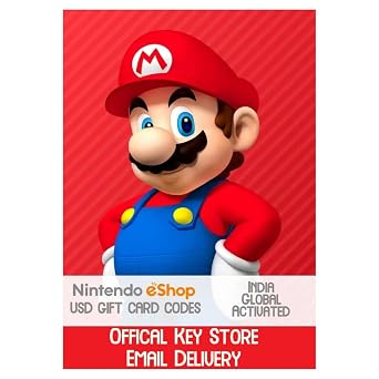 $10 USD Nintendo eShop Gift Card Code [ Global ] - Prepaid Voucher (Email Delivery)
