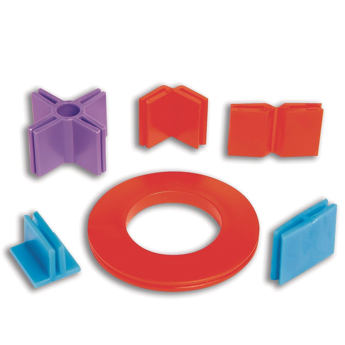 S&S Worldwide Craft Stick Connectors. Set of 380 Plastic connectors. Great Addition to Any STEM Program or Makerspace Area.