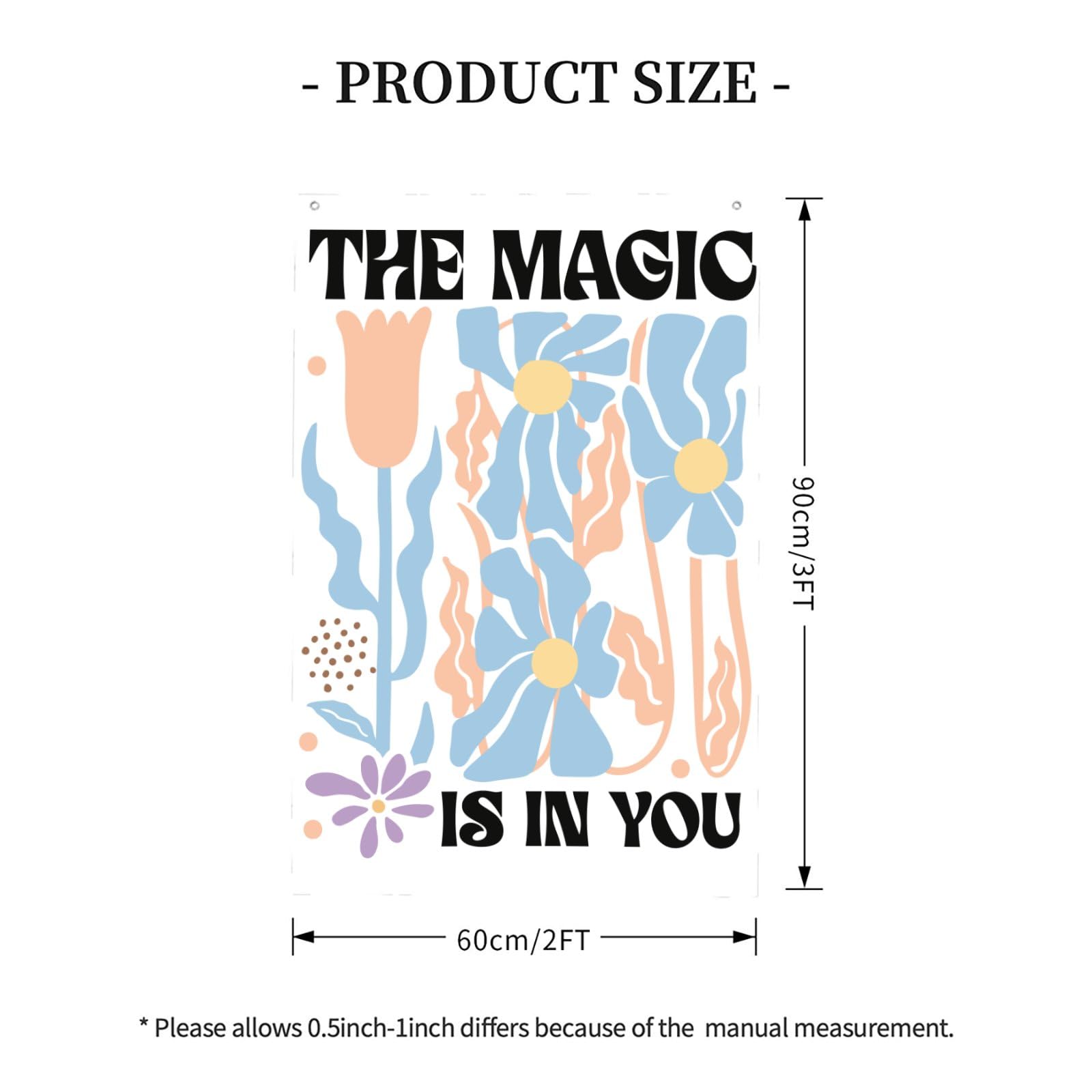 The Magic Is In You Flags For College Dorm