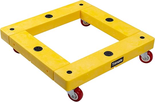 KD Furniture Dolly, 300Lbs, Square 16x16, Multicolor