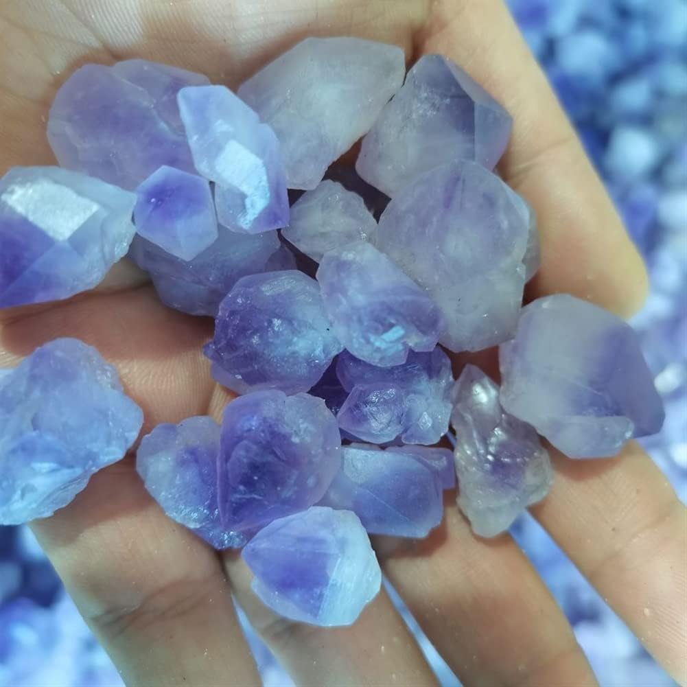 天然水晶の原石 天然水晶 100 グラム天然 s とミネラルアメジスト クラスター水晶水晶風水盆栽ナチュラルモダンな家の装飾ホーム