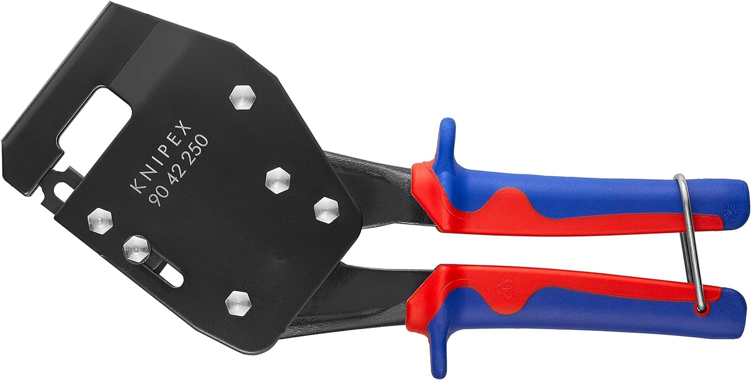 KNIPEX Punzonatrice per profili di lamiera con impugnature multicomponente 250 mm, 90 42 250