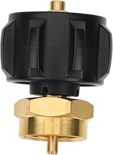 Tofficu Conversor De Conector De Enchimento De Gás Tanques De Propano Jointer Adaptador De Recarga De Propano Acoplador De Tanque De Cilindro De Gás Adaptador De Conectores De Tanque De