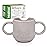 haakaa Silicone Toddler Cups, BPA Free Drop-Proof Training Open Cups for Baby 6 Months+, 5 Ounce (Suva Grey)