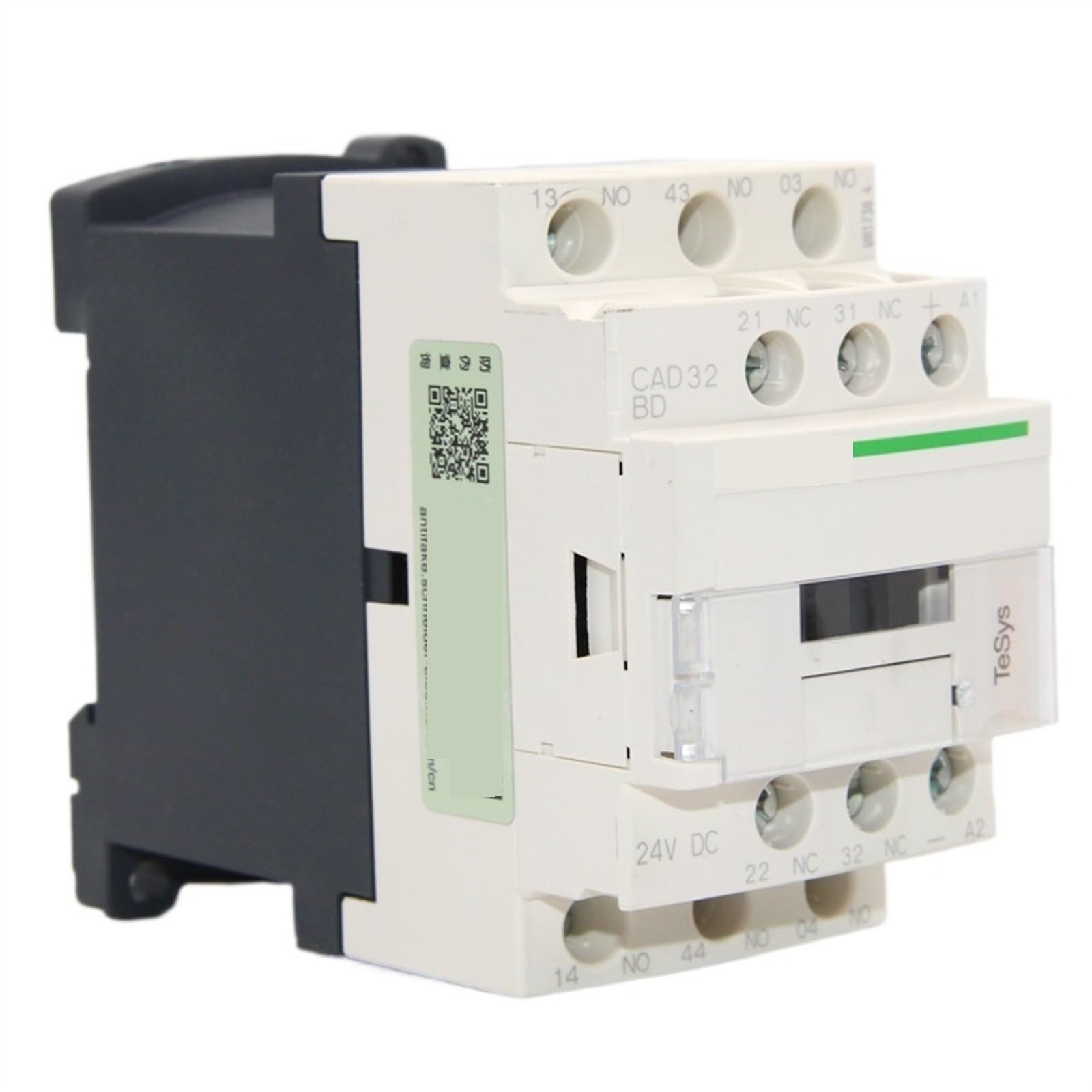 Contacteur CC tripolaire CAD32MDC à commutation rapide 220V 3NO 2NF durable