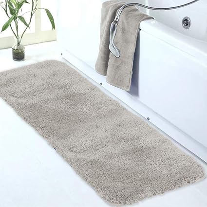 Amazon.com: Walensee Large Bathroom Rug (24 x 60, Light Tan) Extra Soft ...