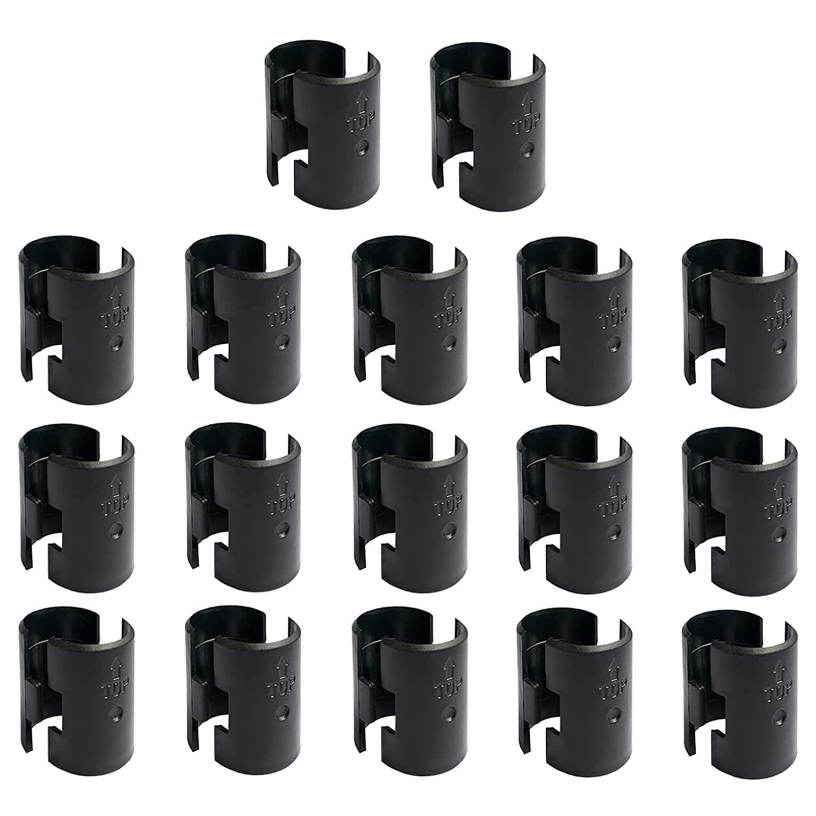 Shelf Clips for Wire Shelving - 72 Pack -11