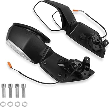 HAONEL Side Rearview Mirror with Turn Signal Light Replacement for