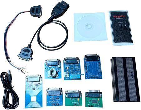 Newest Iprog Plus V85 Full Adapter ECU Programmer Support Replacement Carprog/Digiprog3 Car Key Programmer Tool