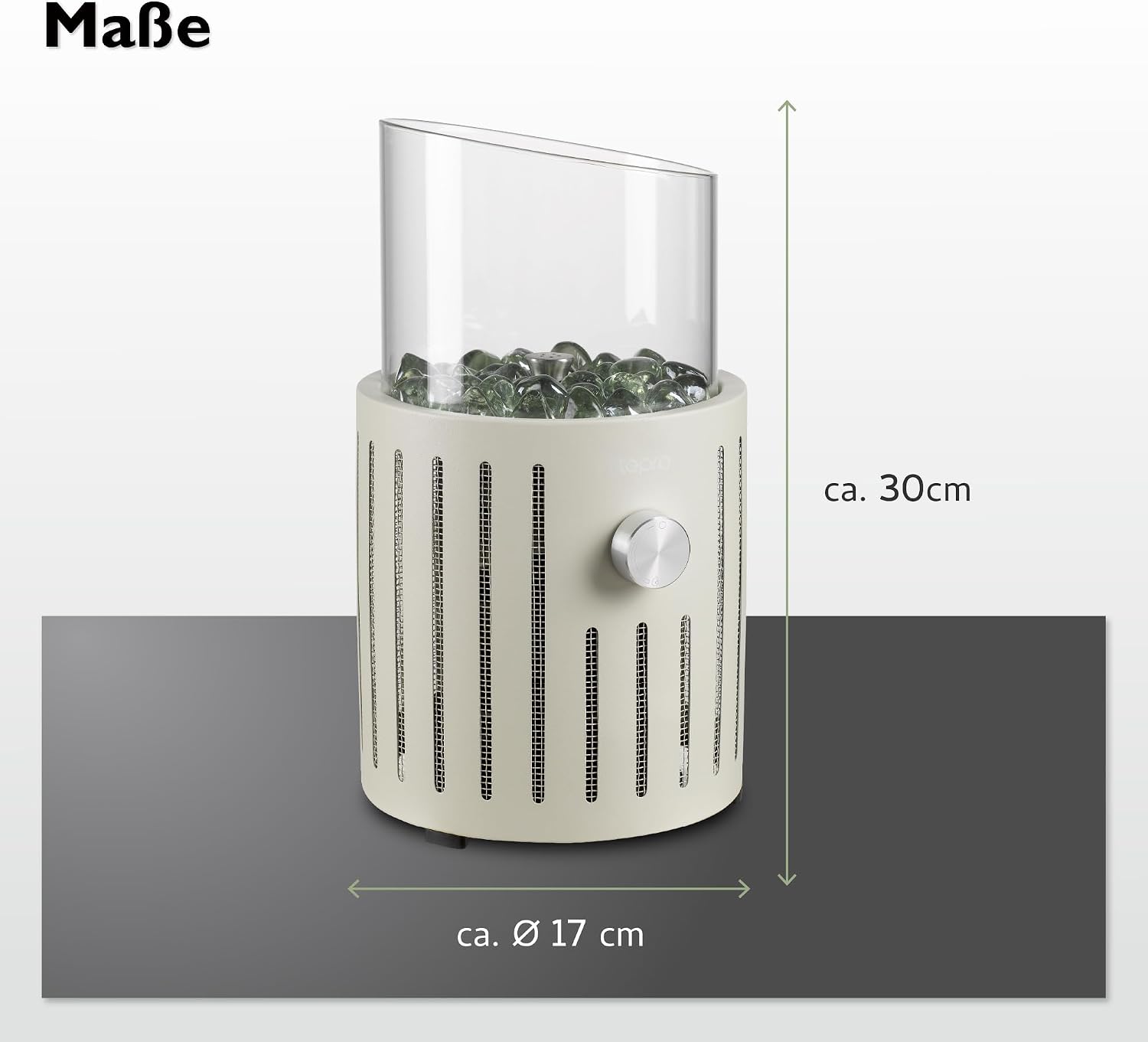 tepro Melura Table Gas Fire Pit