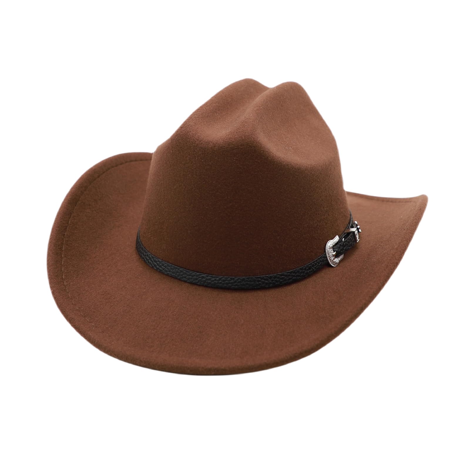 Chapeau de Cowboy Classique Chapeau Western Femme Cowboy Hat Homme