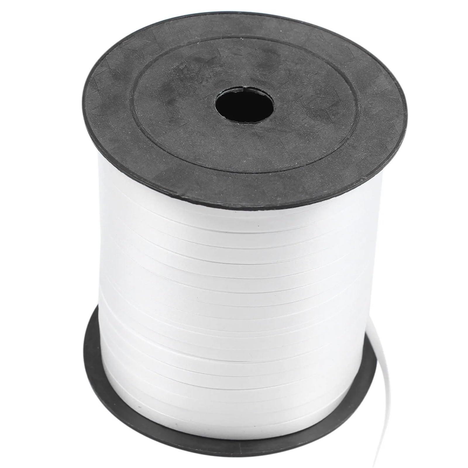 Grand rouleau ruban ballon blanc 225m x 5mm pour l'organisation de vos grands événements
