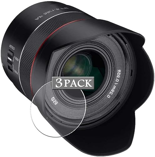 Miniatura 1 de Vaxson 3-Pack Screen Protector, compatible with SAMYANG AF 35mm F1.8 FE TPU Film Protectors Sticker  Not Tempered Glass