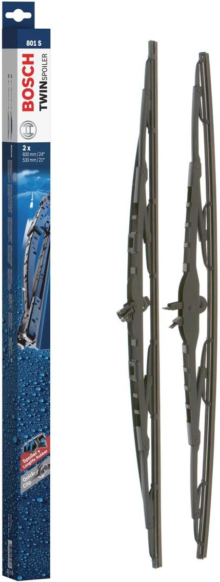 Bosch Automotive Twin Spoiler 3397001802 Original Equipment Replacement Wiper Blade-24'/21' (Set of 2)