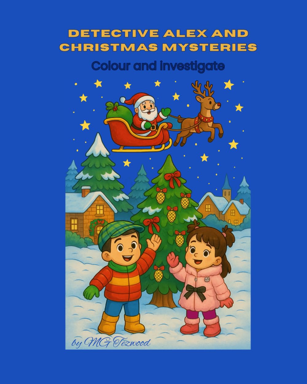 Detective Alex and Christmas Mysteries: Fun Colouring Adventures with Clues, Logic, and Early STEM Skill-Building (Detective Alex’s Mystery Club)