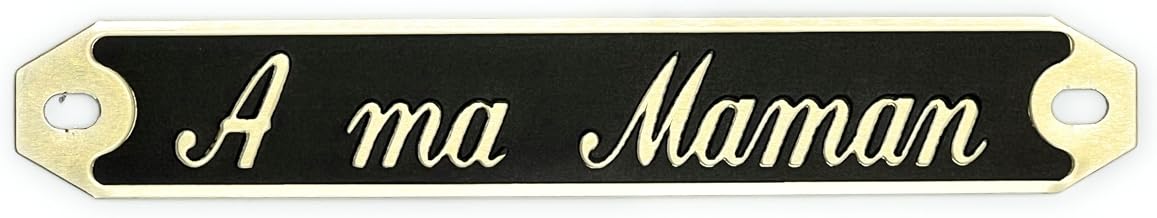 Personalised Grave Plaque – Inscription and Engraving for Ma Maman