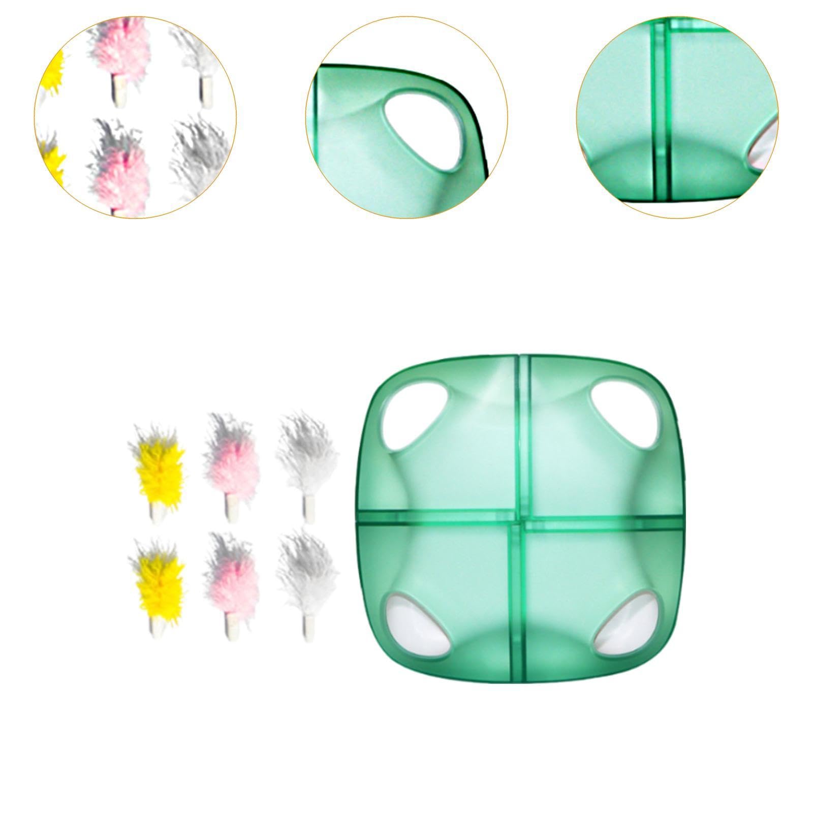 Juguete Electrónico Interactivo para Gatos, con Sensores, Divertido Mueble Protector, Regalos para Mascotas, Juguete para Gatitos, reemplazo Verde