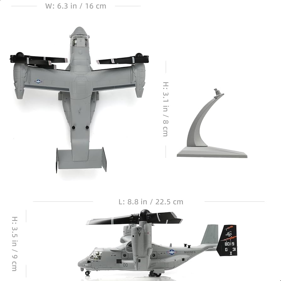 V-22 Osprey 1/72 京商　ボーイング社オフィシャル品 HAS01571 1:72 Hasegawa MV-22B Osprey - Sprue Brothers Models LLC