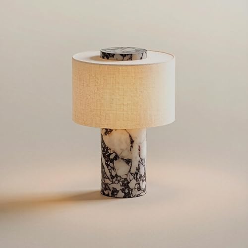 BSOD Marble Lamp, Stone Table Lamps Rechargeable Modern Decorative Touch