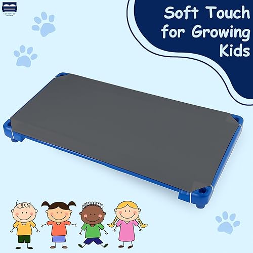 Miniatura 17 de Sábanas para cuna, para guardería, preescolar, sábana bajera para cuna estándar, sábanas para guardería con bucles elásticos en las esquinas