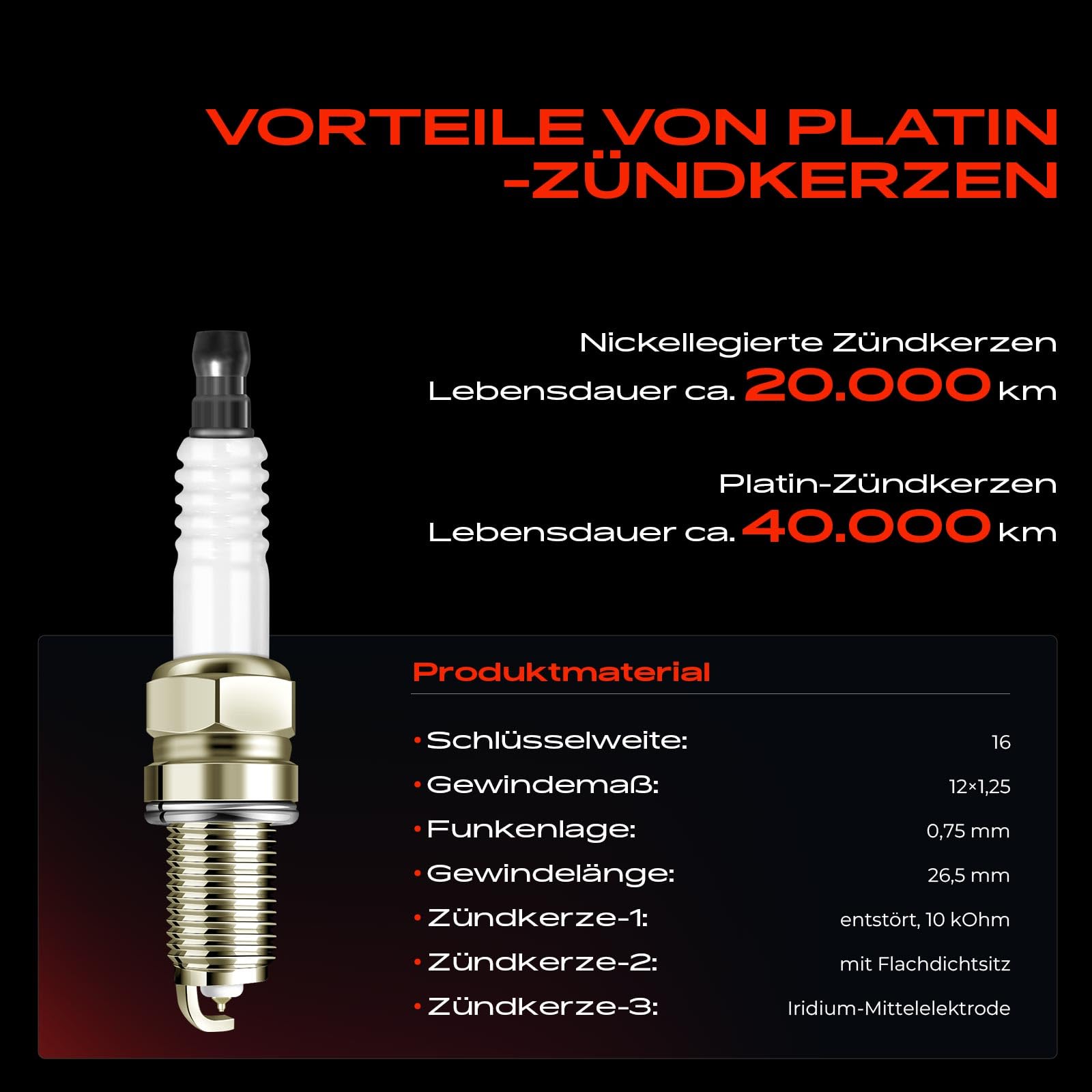 Frankberg 3 bobine di accensione + 6 candele per benzina 0001587703 | Compatibile con: R.o.a.d.s.t.e.r Coupé 452, Cabrio 450, Fortwo Cabrio 450, R.o.a.d.s.t.e.r 452, Fortwo Coupé 450