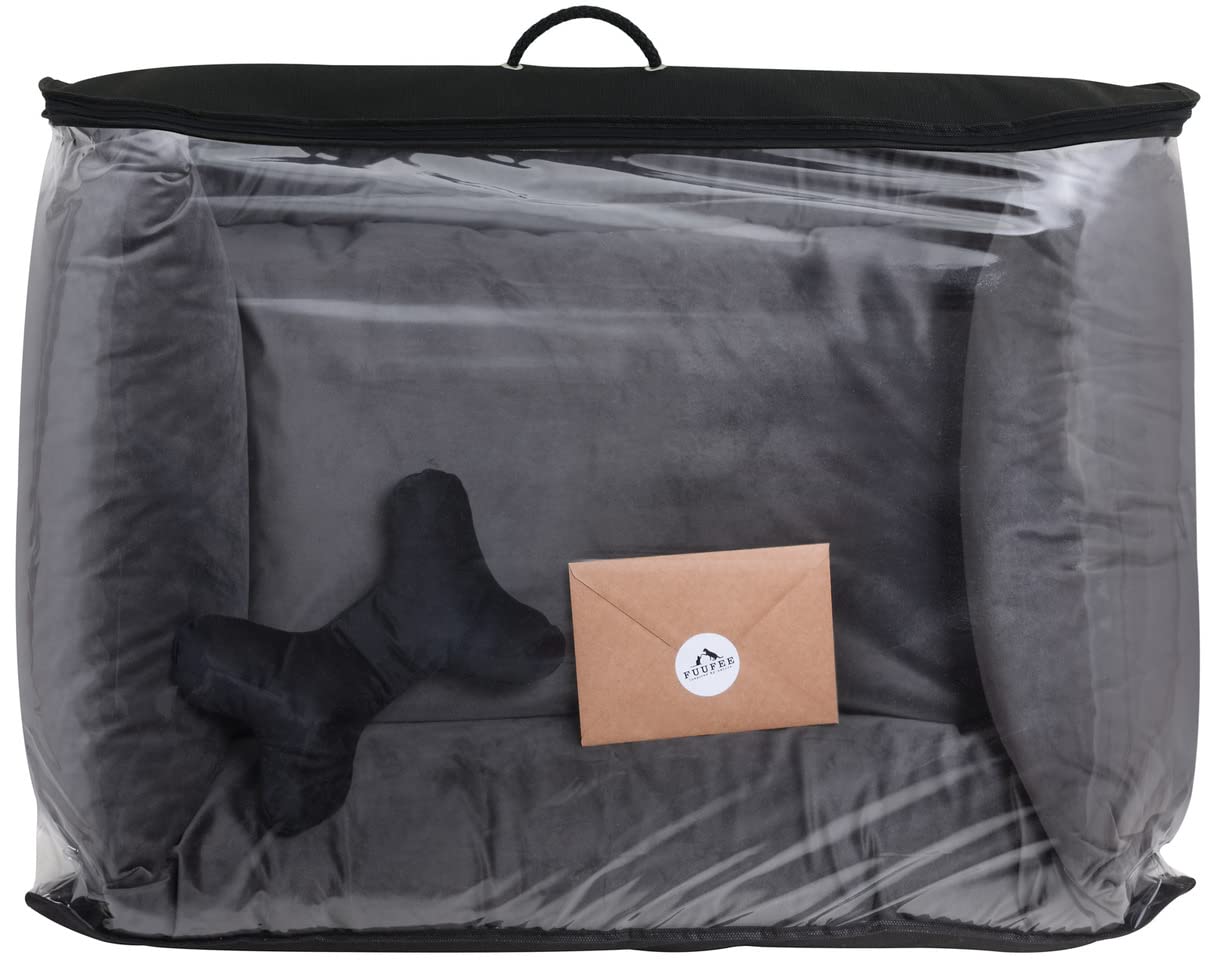 Lux Cama para Perros | 60x40 cm -|Sofá Acogedor para Perros Pequeños, Cómodo y Lavable con Funda Extraíble | Ideal para el Descanso y Relajación de Tu Mascota