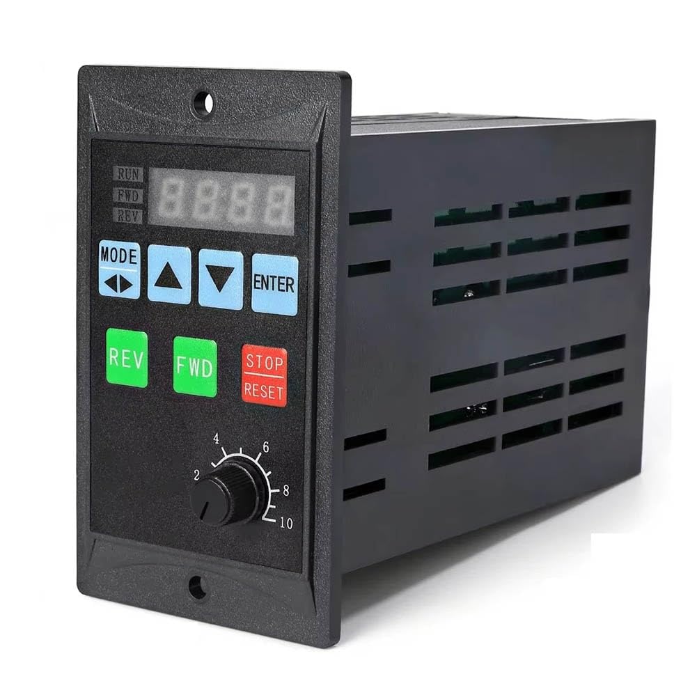 rirue Frequency Converter 750W VFD Single Phase 220V Input 3 Phase 220V Output RS485 Inverter for Ac 3 Phase Motor Drive