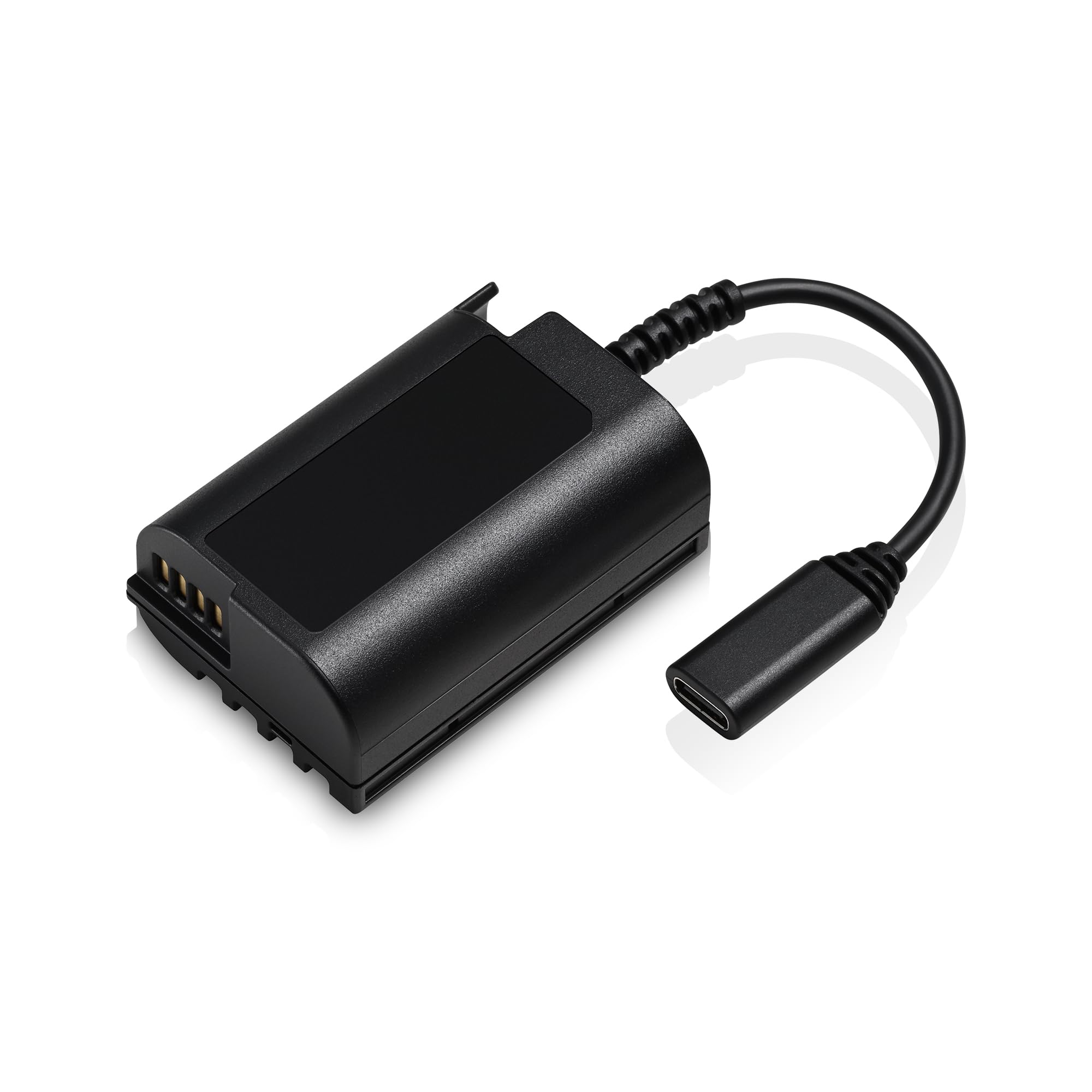 Panasonic Lumix DMW-DCC18GU BLK22 Dummy Battery USB-C, Compatible with DMW-AC11E AC Adapter & GH7 Camera, Black