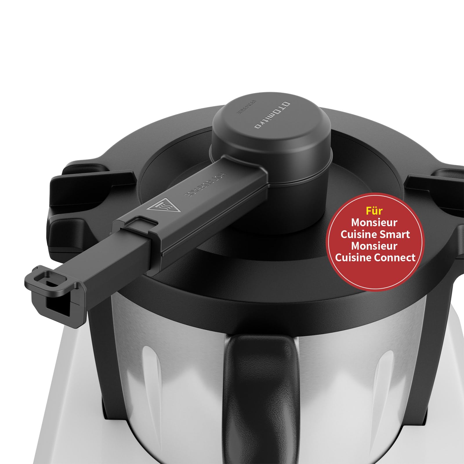 Steam Diverter for Monsieur Cuisine Connect and Smart, BPA Free Steam Diverter Accessories for MCC and MCS, Steam Diverter Protection for Kitchen Cabinets
