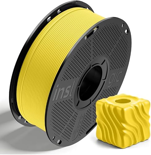 Inslogic PLA Matte Yellow 1.00kg