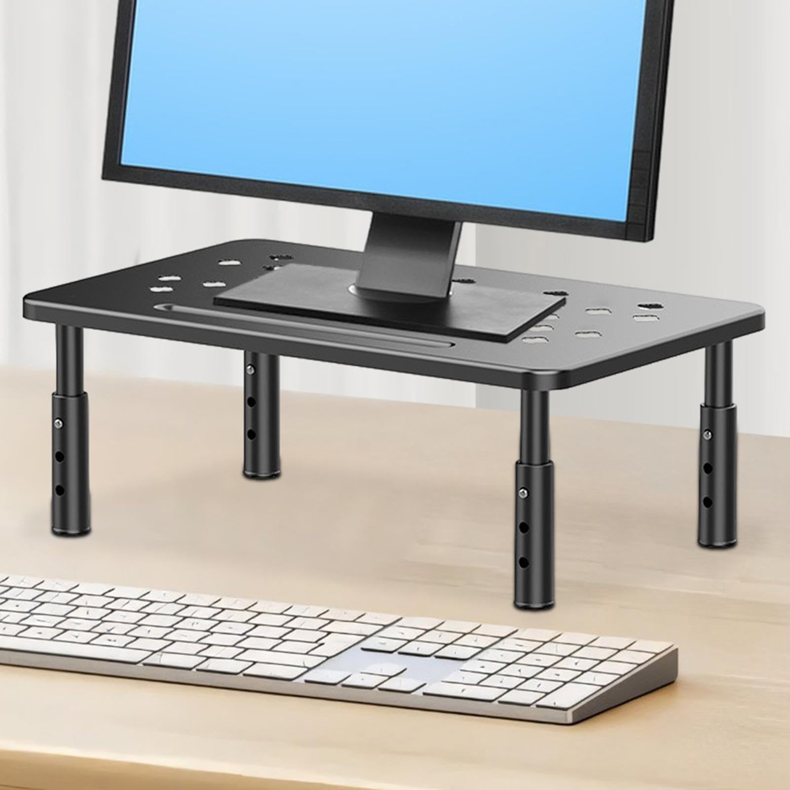 Amazon.co.jp: モニター台 机上台 PCスタンド 机上タック ディスプレイ