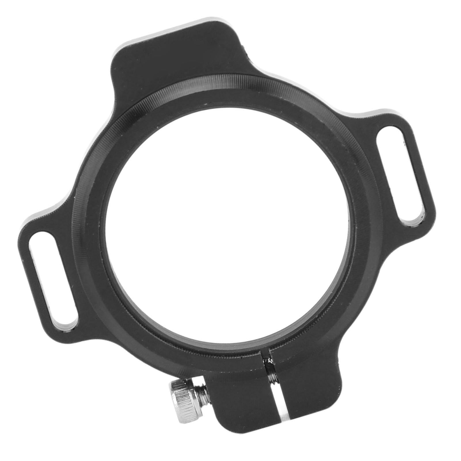Precargador de Manivela Ajustador de Plato de Bicicleta de Aleación de Aluminio Husillo 28,99 mm Anillo Roscado Negro