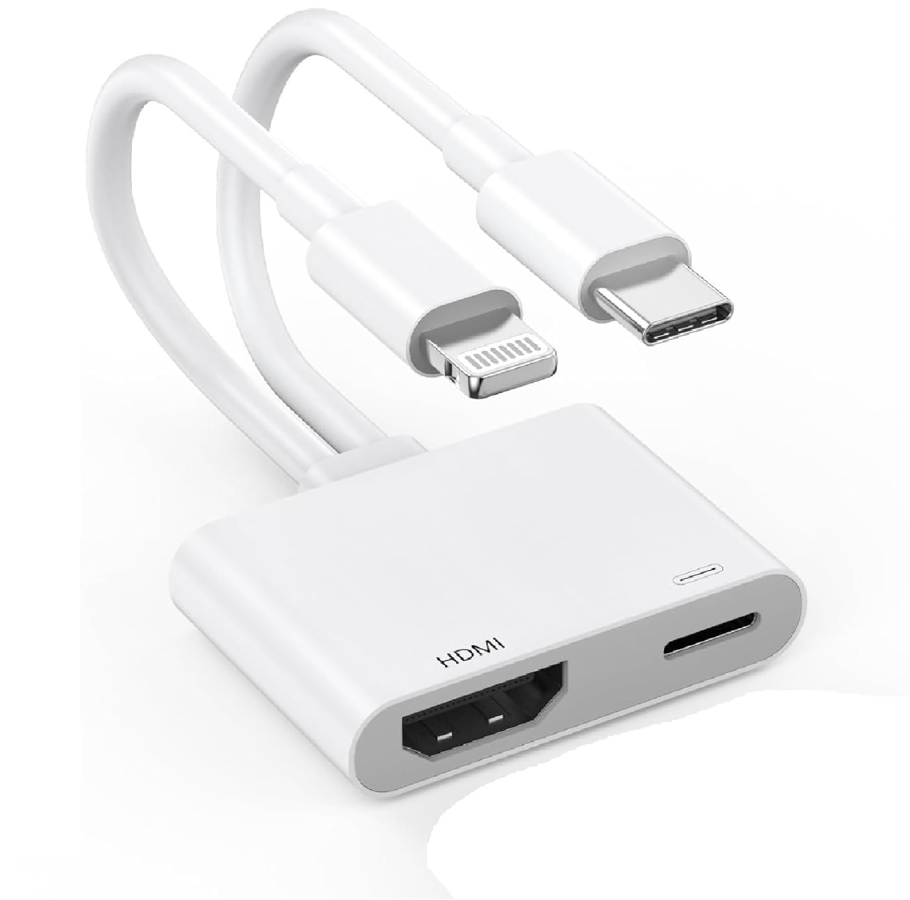 Amazon.com: [Apple MFi Certified] 2 in 1 Lightning and USB-C to