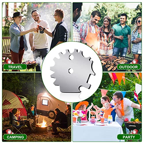 3 Pcs Bbq Grill Scraper Stainless Steel Grate Grill Scraper Cleaner With 3 Pcs Christmas Reusable Gift Bags Grill Cleaning Tools For Men Christmas Kitchen Stocking Stuffers Ideals Cooking Gadget #TOP3