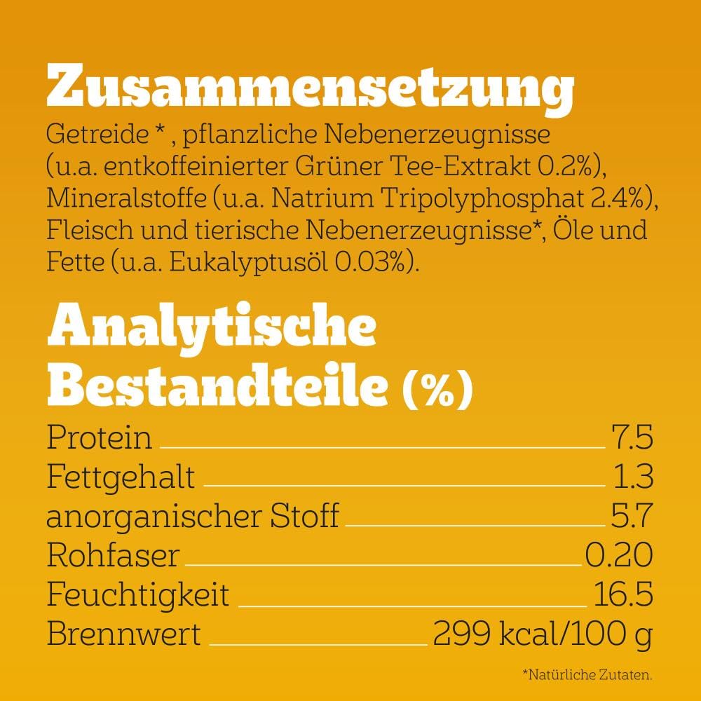 Pedigree DentaStix Fresh Hundeleckerli für große Hunde, Kausnack gegen Zahnsteinbildung, Für gesunde Zähne und einen frischen Atem, 4 er Pack, 4 x 28 Stück