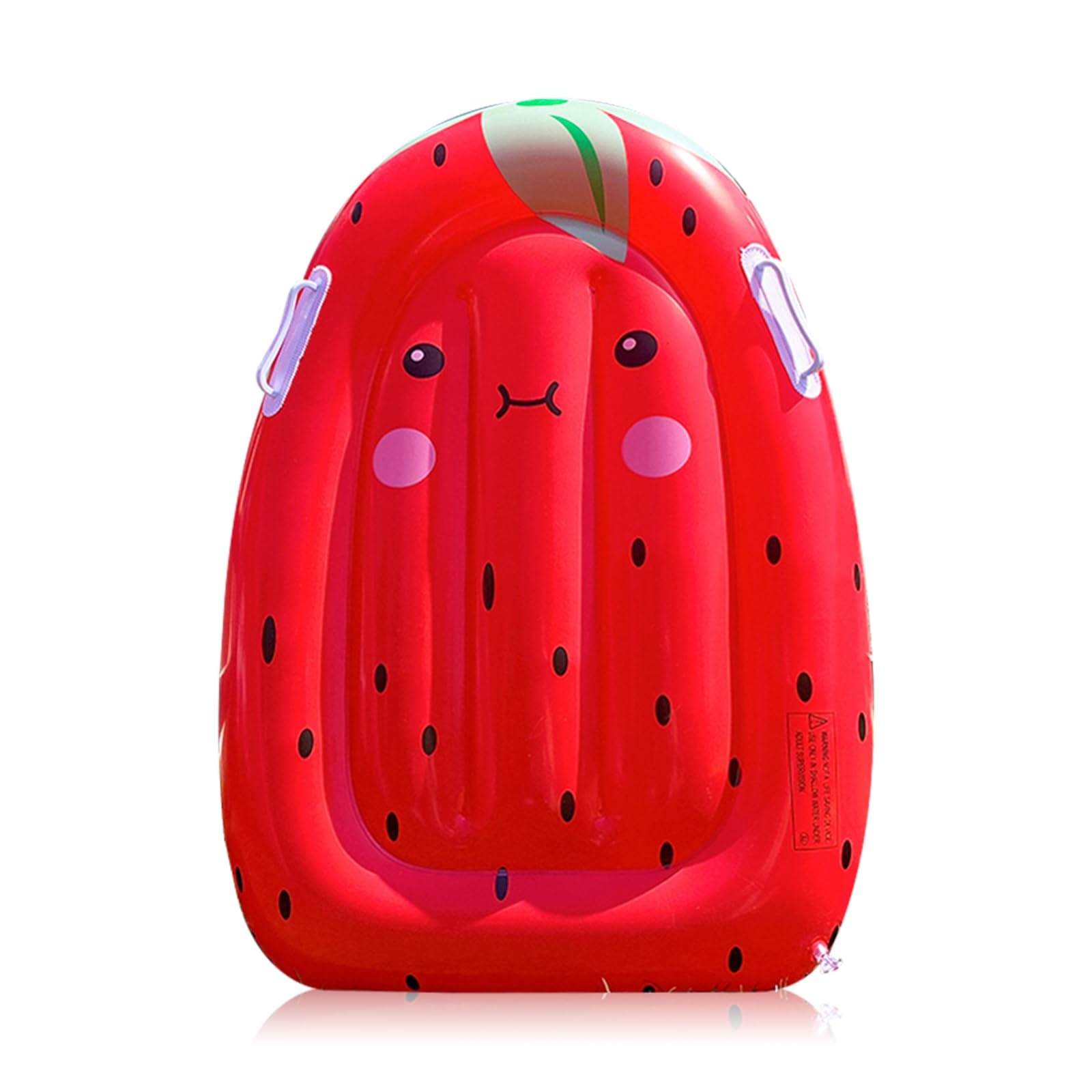 Bodyboard Inflable Ayuda a la Natación, Tabla de natación portátil ligera con asas, Tabla de entrenamiento de natación para surf en la playa, piscina, natación y deportes acuáticos (rojo)